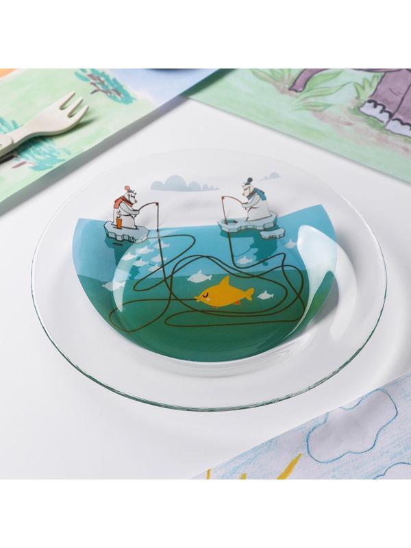 Тарелка Доляна «Ловись большая и малая», d=20 см