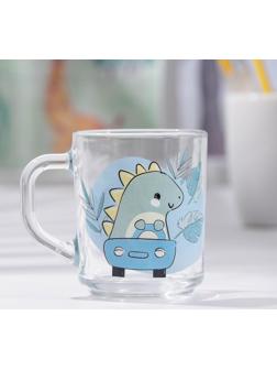 Кружка детская Доляна «Динозаврик», 200 мл
