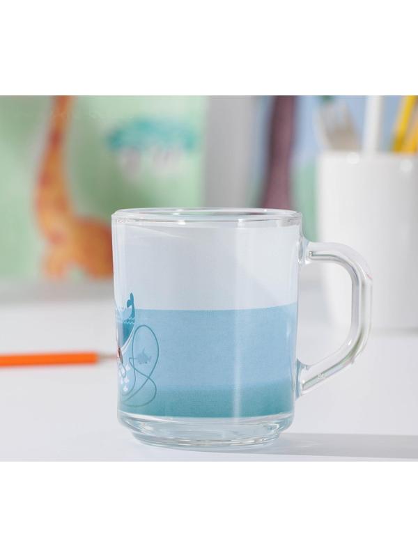 Кружка детская Доляна «Ловись большая и малая», 200 мл