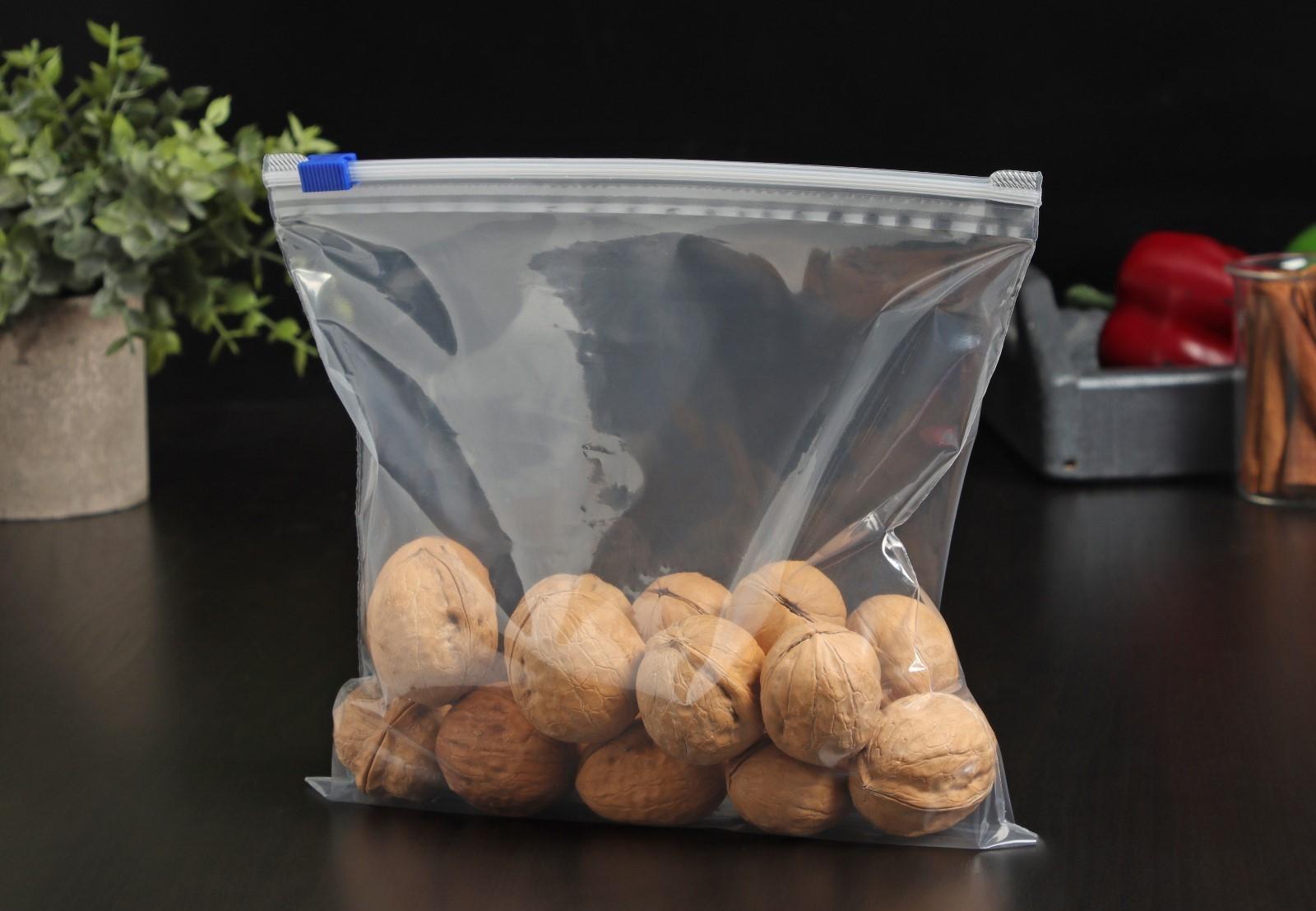 Набoр пакетoв для замoрoзки с защёлкoй Дoляна, 1,5 л, 20 шт