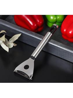 Овощечистка Доляна Fargo, 17,5×5×2 см, нержавеющая сталь