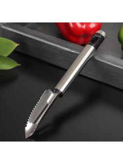 Овощечистка Доляна Fargo, 20×2×2 см, нержавеющая сталь