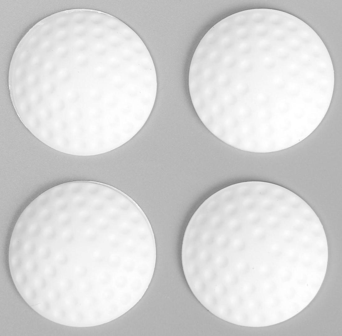 Стопор силиконовый ТУНДРА, мебельный 40 х 8 мм, 4 шт.