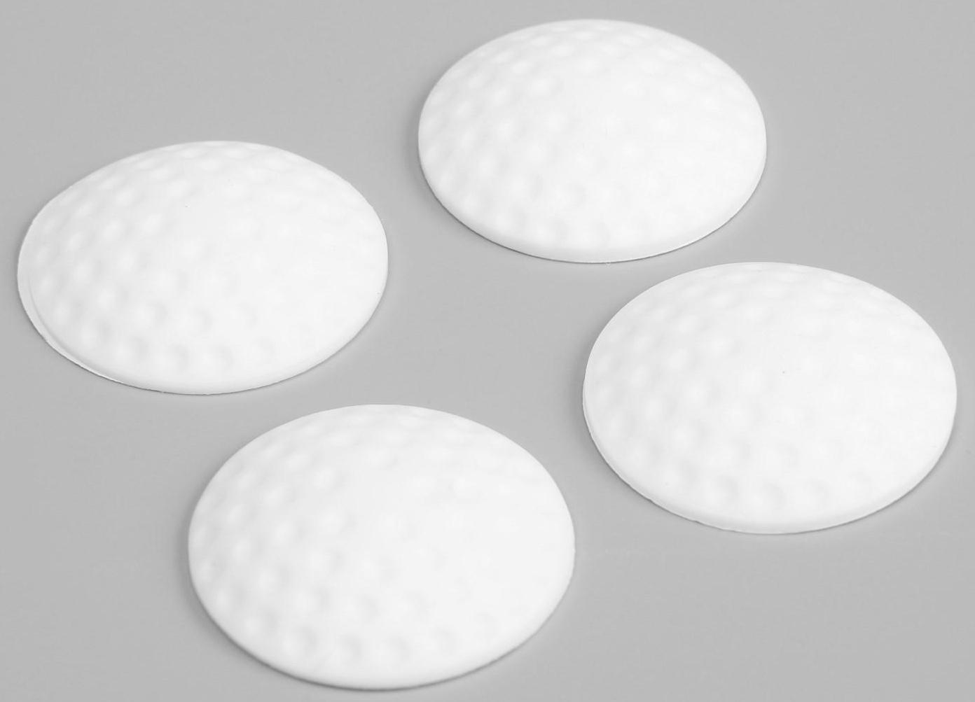 Стопор силиконовый ТУНДРА, мебельный 40 х 8 мм, 4 шт.