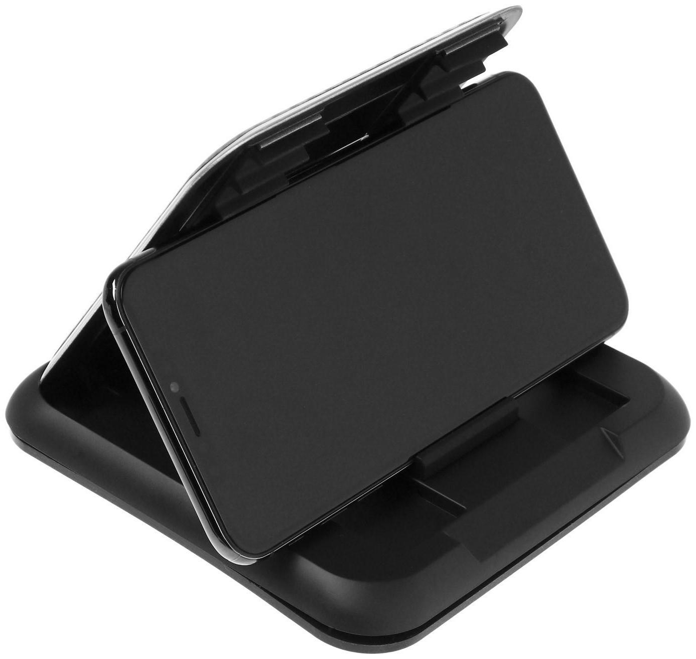 Держатель телефона на клейкой основе, 16×16 см