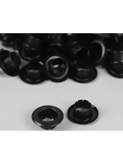 Блочка, d = 6 мм, цвет чёрный никель