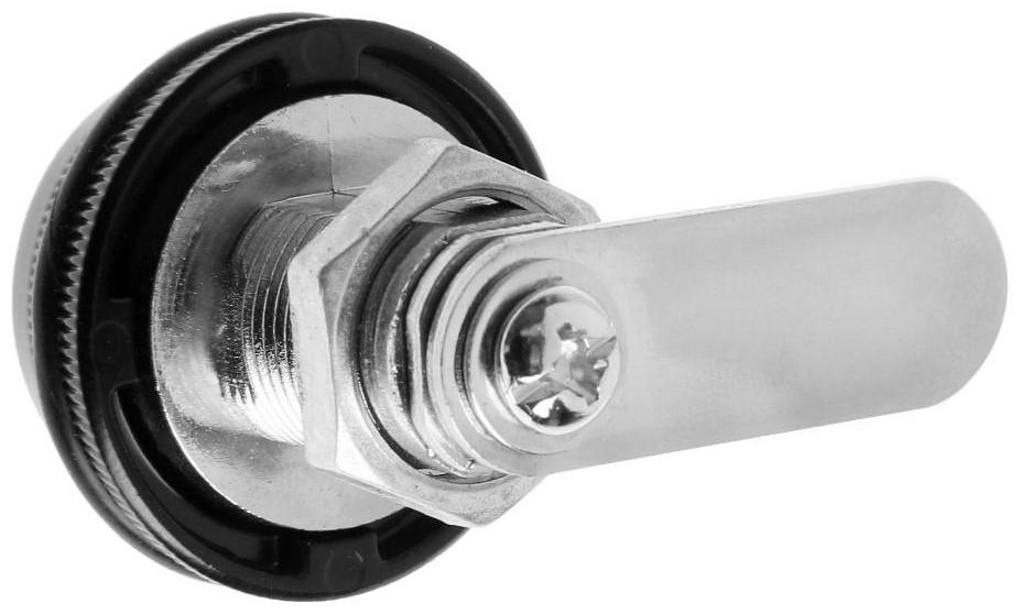 Замок кодовый ТУНДРА, для почтового ящика, цвет черный, длина резьбовой части 20 мм