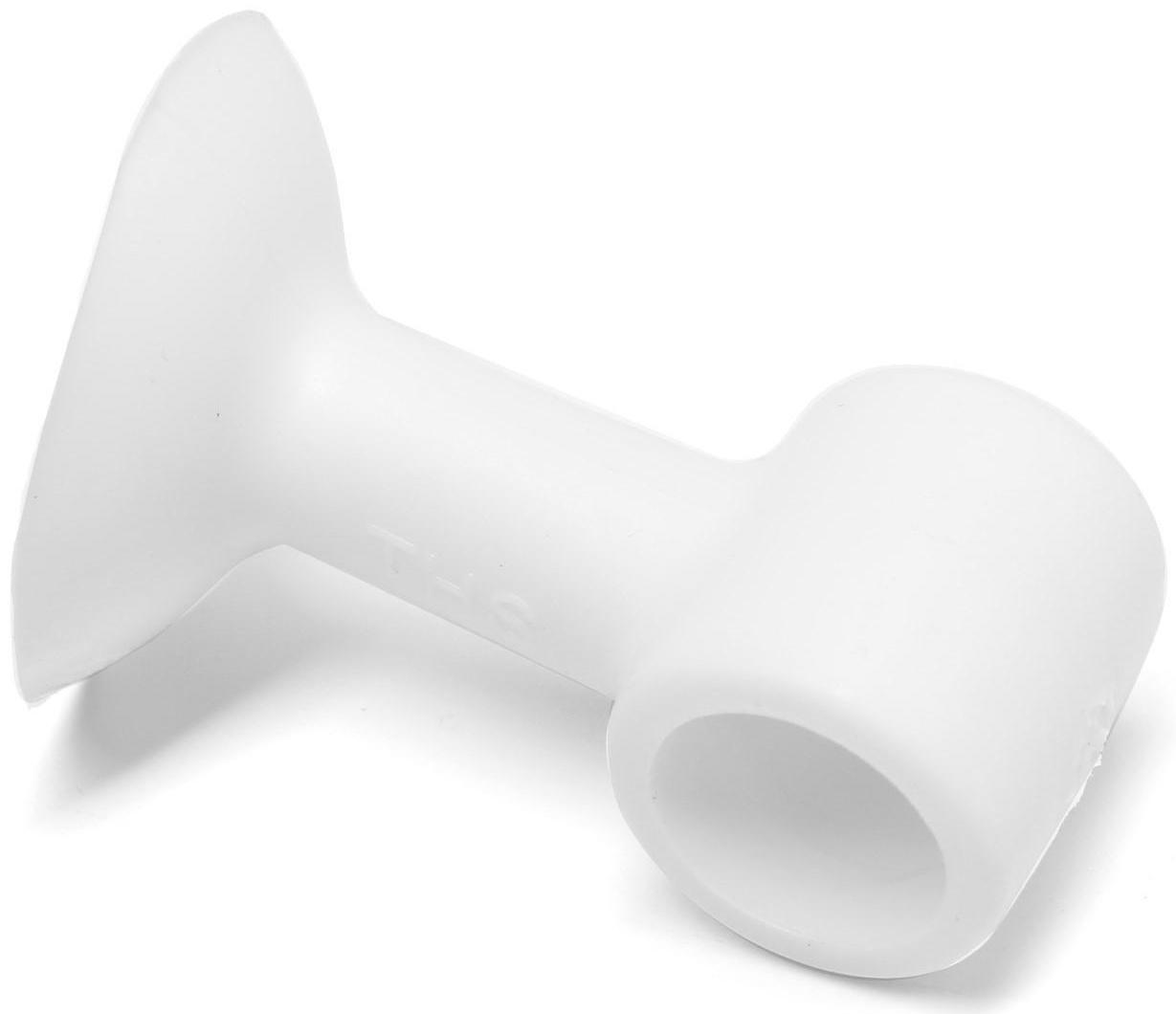 Дверной ограничитель LOCKLAND на ручку, d=15 мм, h=50 мм, цвет белый