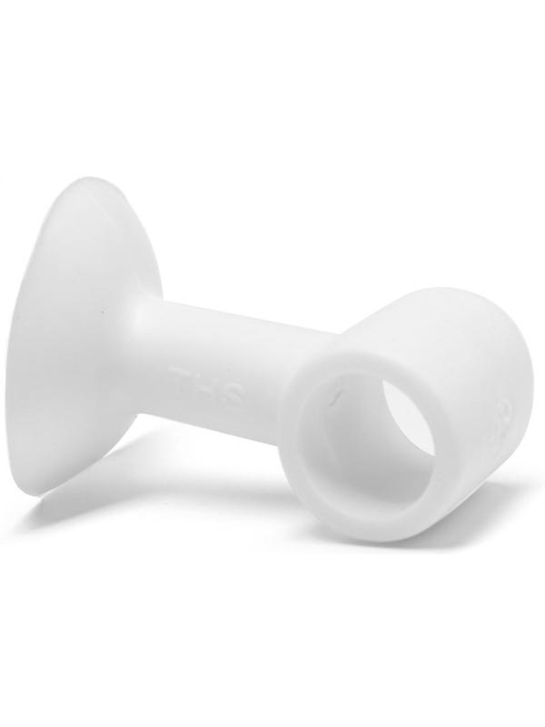 Дверной ограничитель LOCKLAND на ручку, d=15 мм, h=50 мм, цвет белый