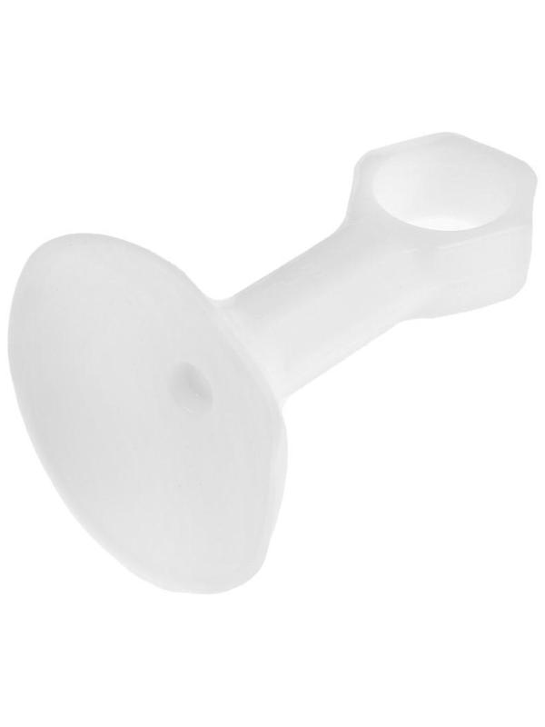 Дверной ограничитель LOCKLAND на ручку, d=18 мм, h=68 мм, цвет белый