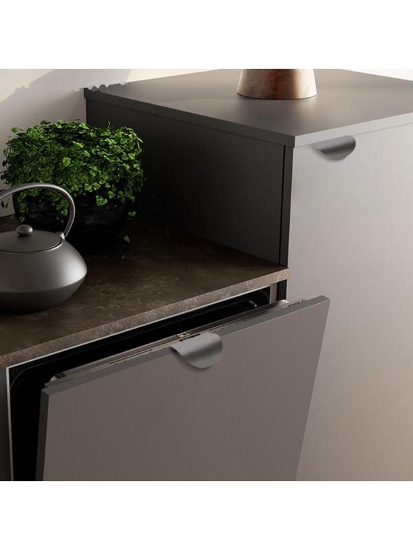 Ручка CAPPIO, м/о 32 мм, цвет матовый серый