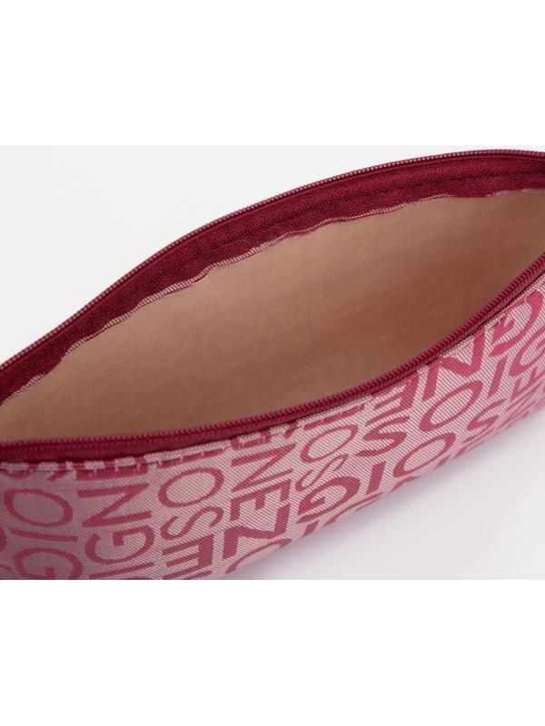 Косметичка на молнии, цвет бордовый