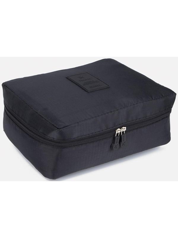 Косметичка на молнии, цвет черный