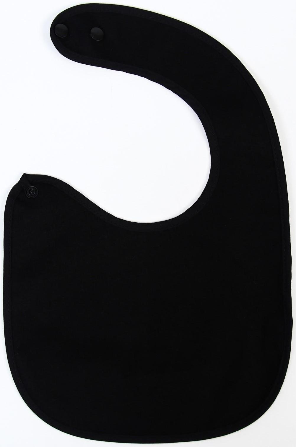 Нагрудник/слюнявчик  для кормления «Little boss» на кнопке