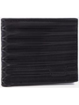 Портмоне без застёжки, для купюр, для карт, цвет чёрный
