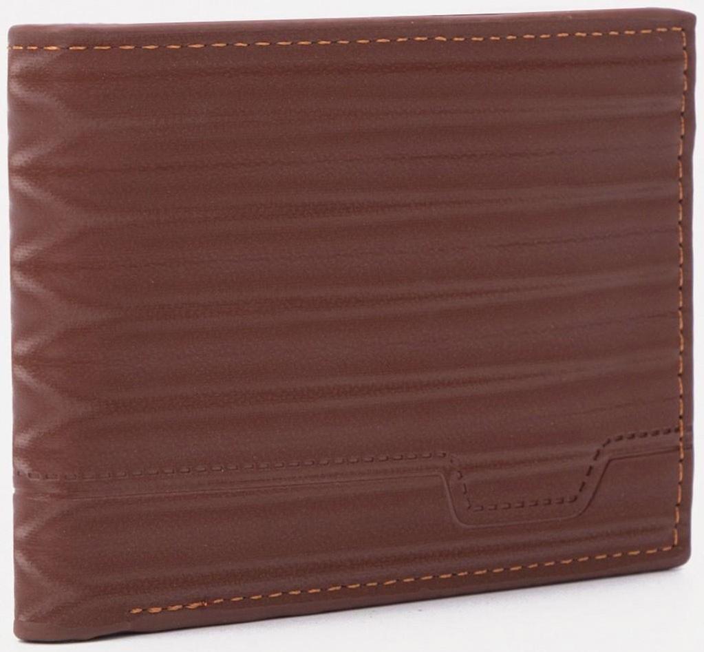Портмоне без застёжки, для купюр, для карт, цвет коричневый