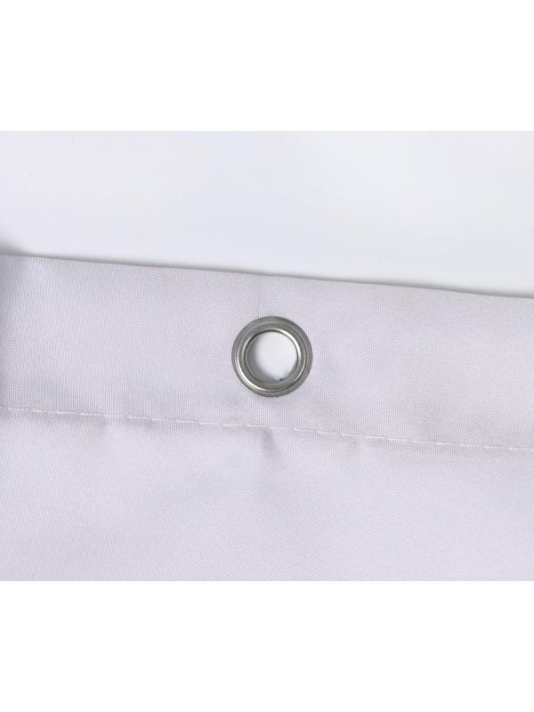 Штора для ванны Доляна «Сумерки», с люверсами, 180×180 см, полиэстер