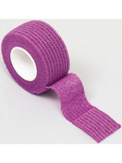 Бинт самофиксирующийся, 2,5 см х 4,5 м, фиолетовый