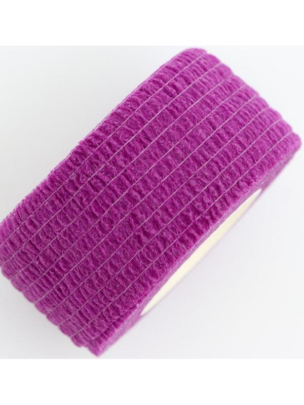 Бинт самофиксирующийся, 2,5 см х 4,5 м, фиолетовый