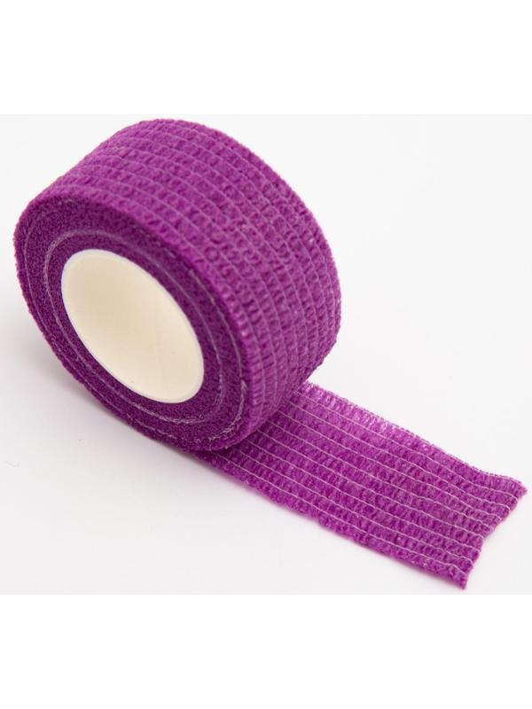 Бинт самофиксирующийся, 2,5 см х 4,5 м, фиолетовый