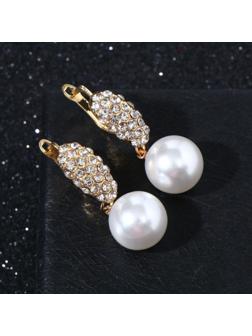 Серьги с жемчугом 