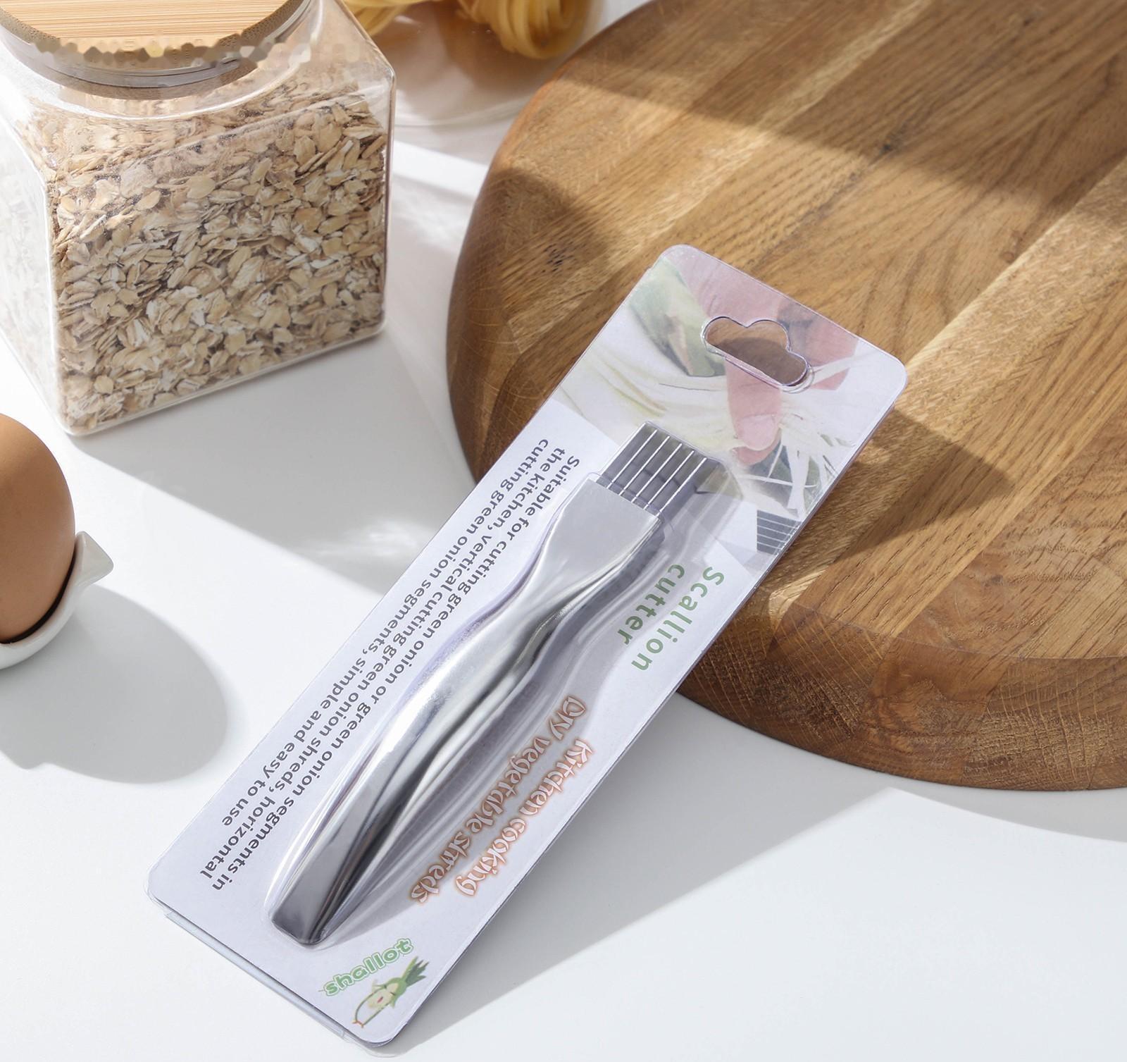 Нож для лука Steel, 16 см, нержавеющая сталь, цвет серебряный