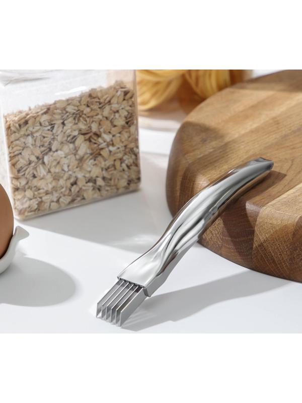 Нож для лука Steel, 16 см, нержавеющая сталь, цвет серебряный