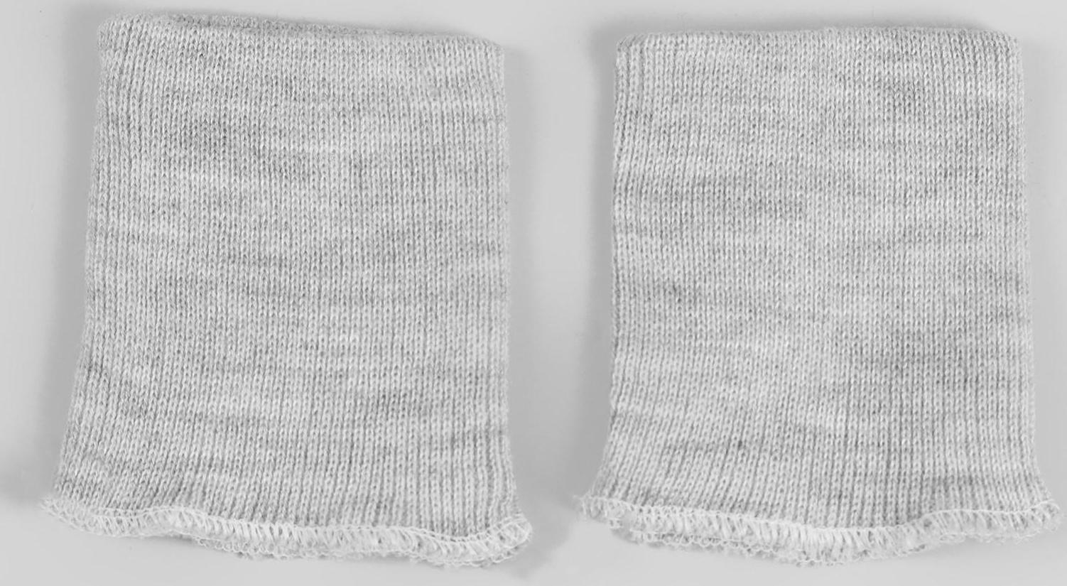 Манжеты, 8 × 10 см, цвет светло-серый