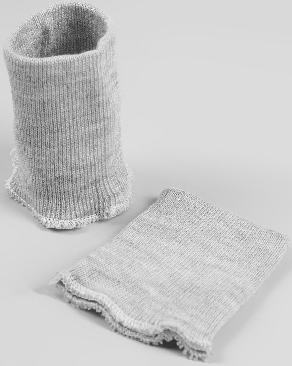 Манжеты, 8 × 10 см, цвет светло-серый