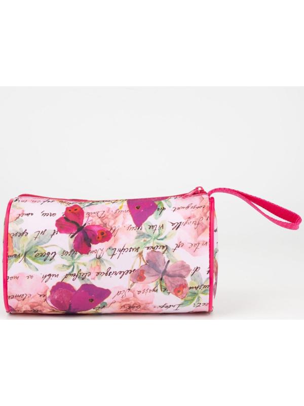 Косметичка на молнии, цвет розовый