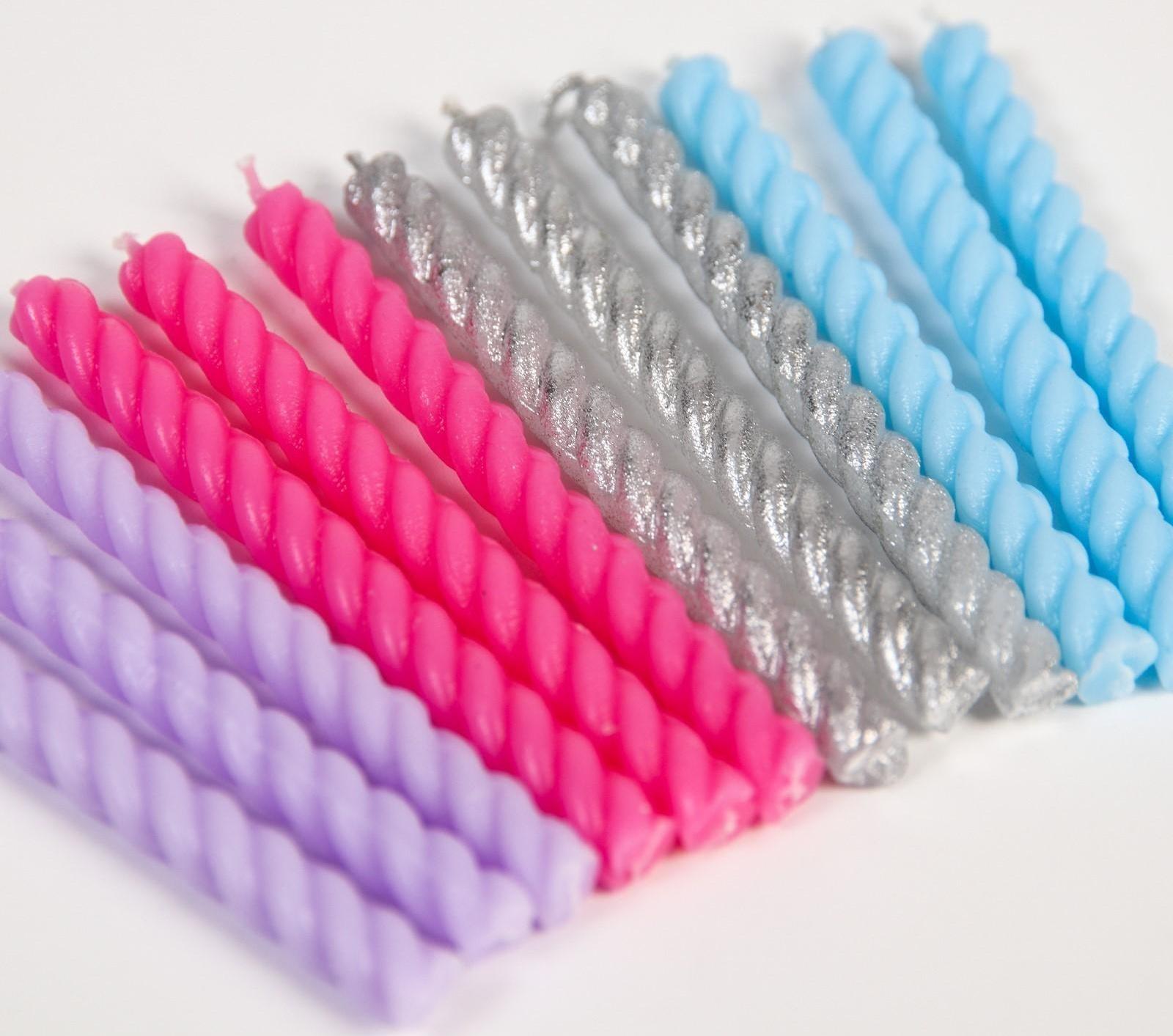 Набор свечей в торт 12 шт 