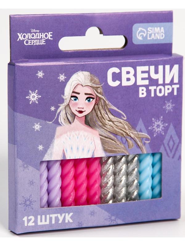 Набор свечей в торт 12 шт 