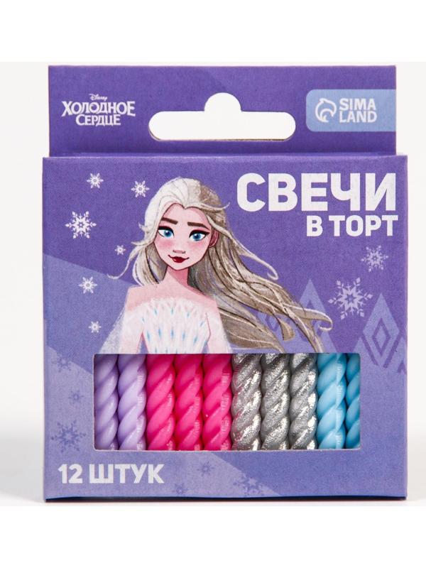 Набор свечей в торт 12 шт 