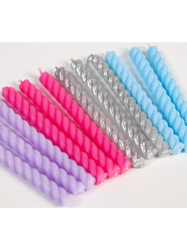 Набор свечей в торт 12 шт 