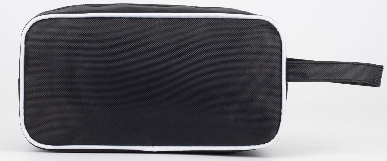 Косметичка на молнии, цвет чёрный