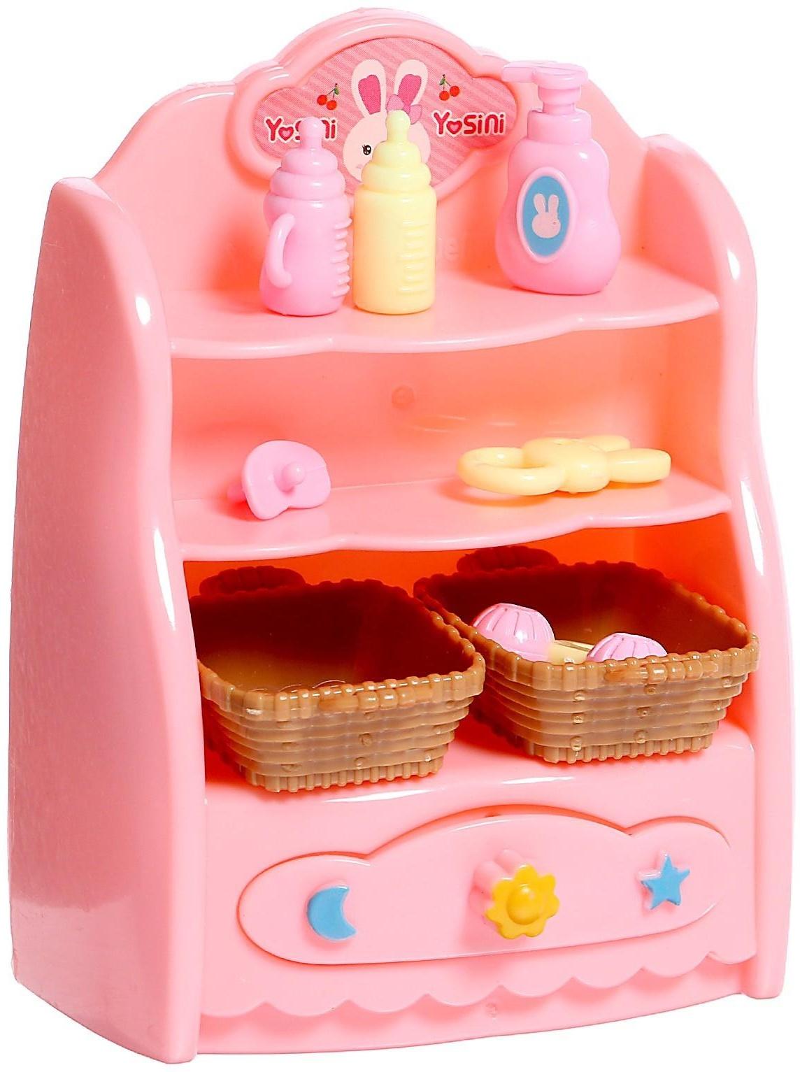 Игровой набор «Зайчик: детская комната» с набором мебели, питомцем и аксессуарами