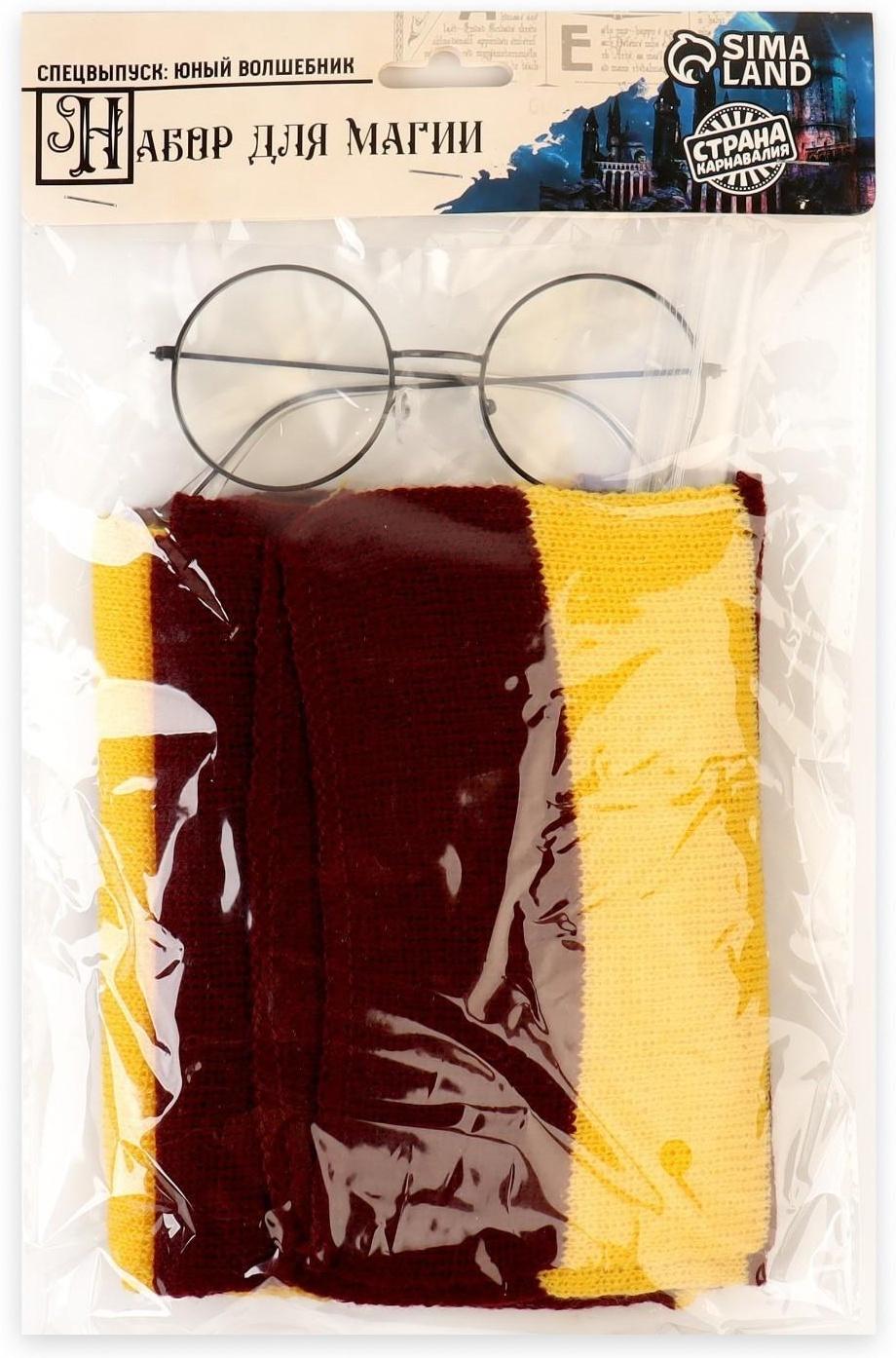 Набор для магии «Юный волшебник» 4 (очки+ шарф)