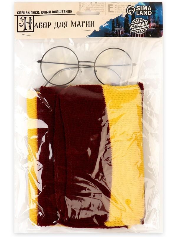 Набор для магии «Юный волшебник» 4 (очки+ шарф)