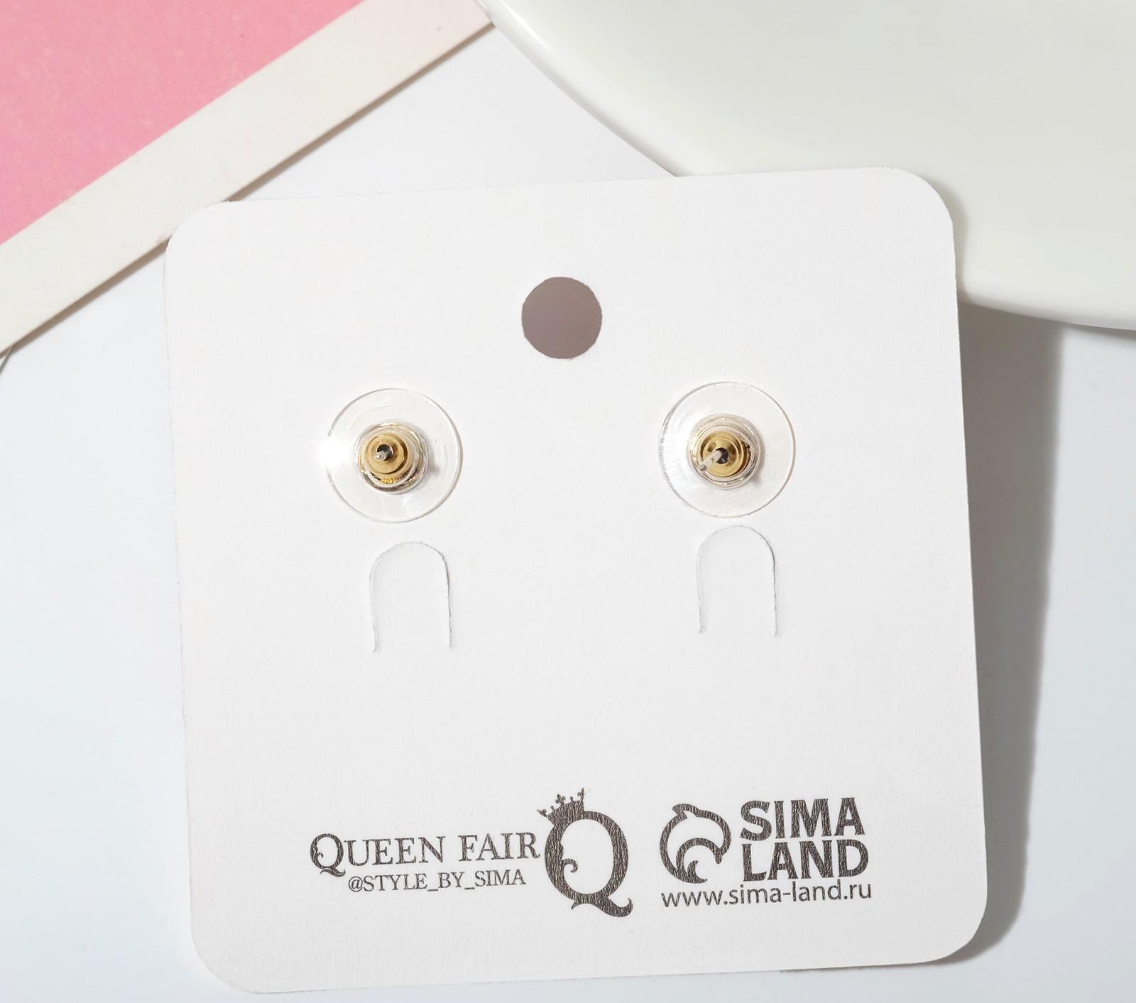 Серьги эмаль 