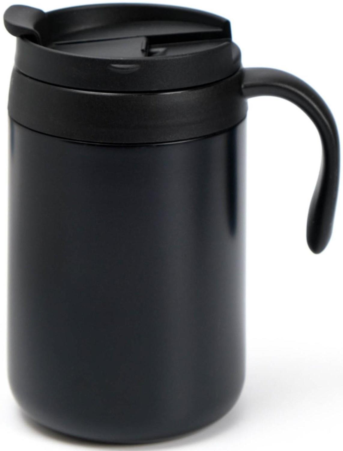 Термокружка, серия: Hot&Сool, 450 мл, сохраняет тепло 12 часов, 13 х 16 см, черная