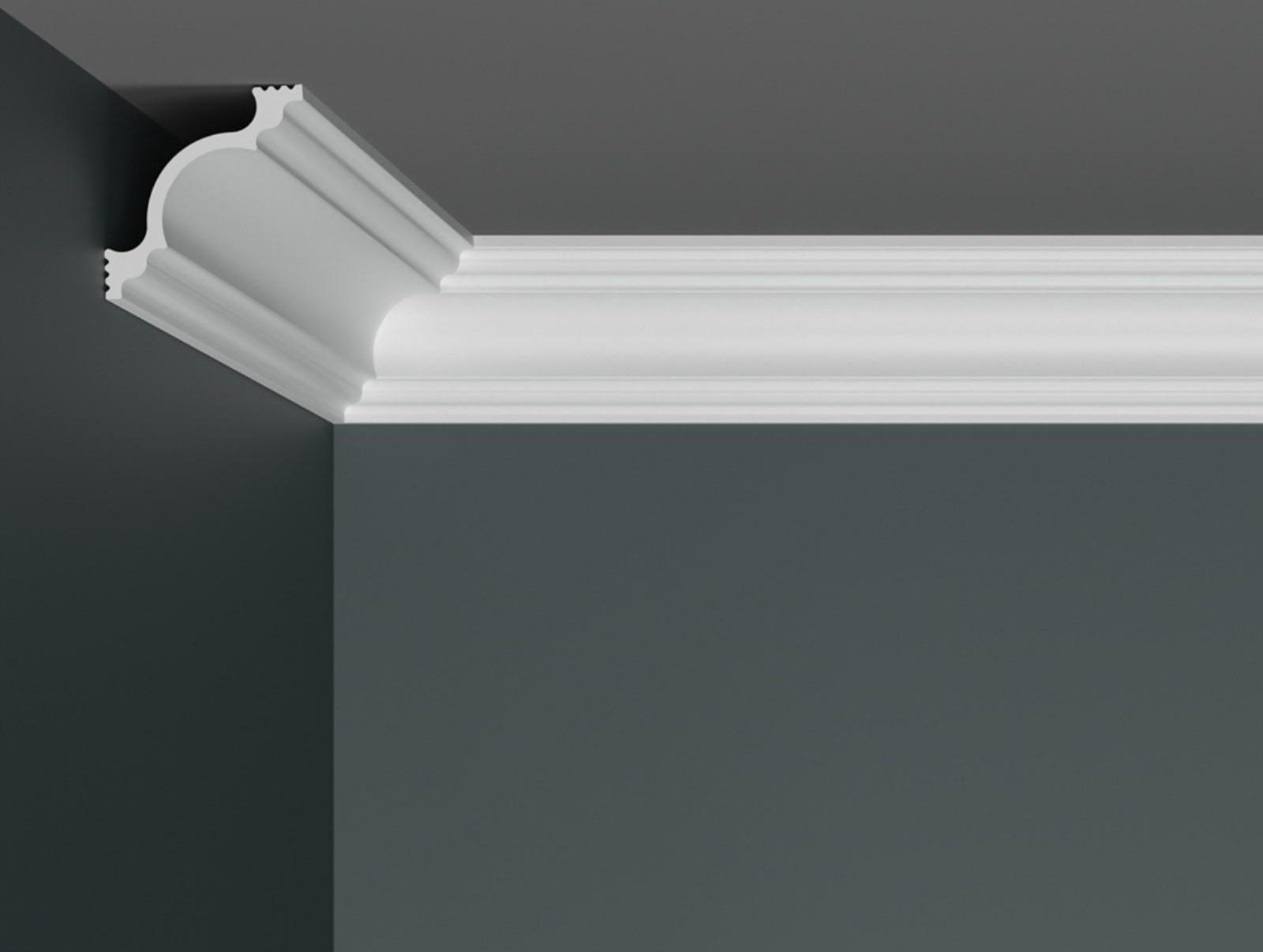 Плинтус потолочный К-80 65х65х2000мм