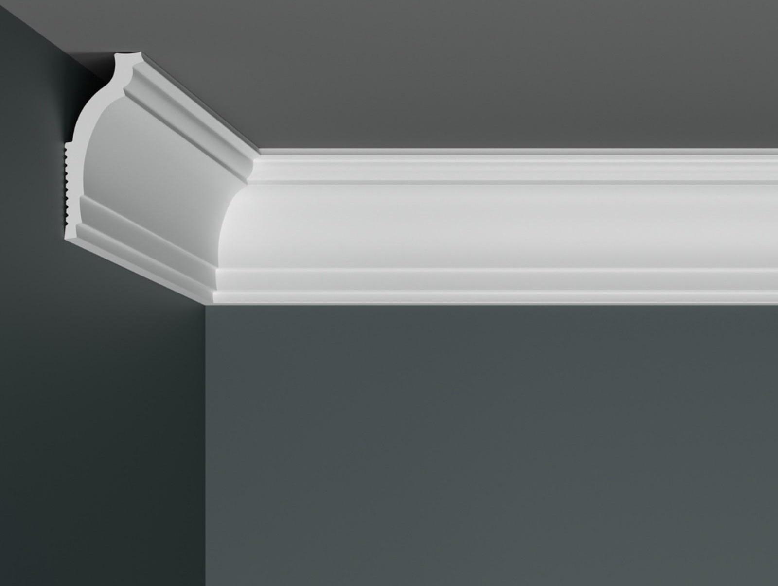 Потолочный плинтус для натяжных потолков N-90 30х80х2000мм