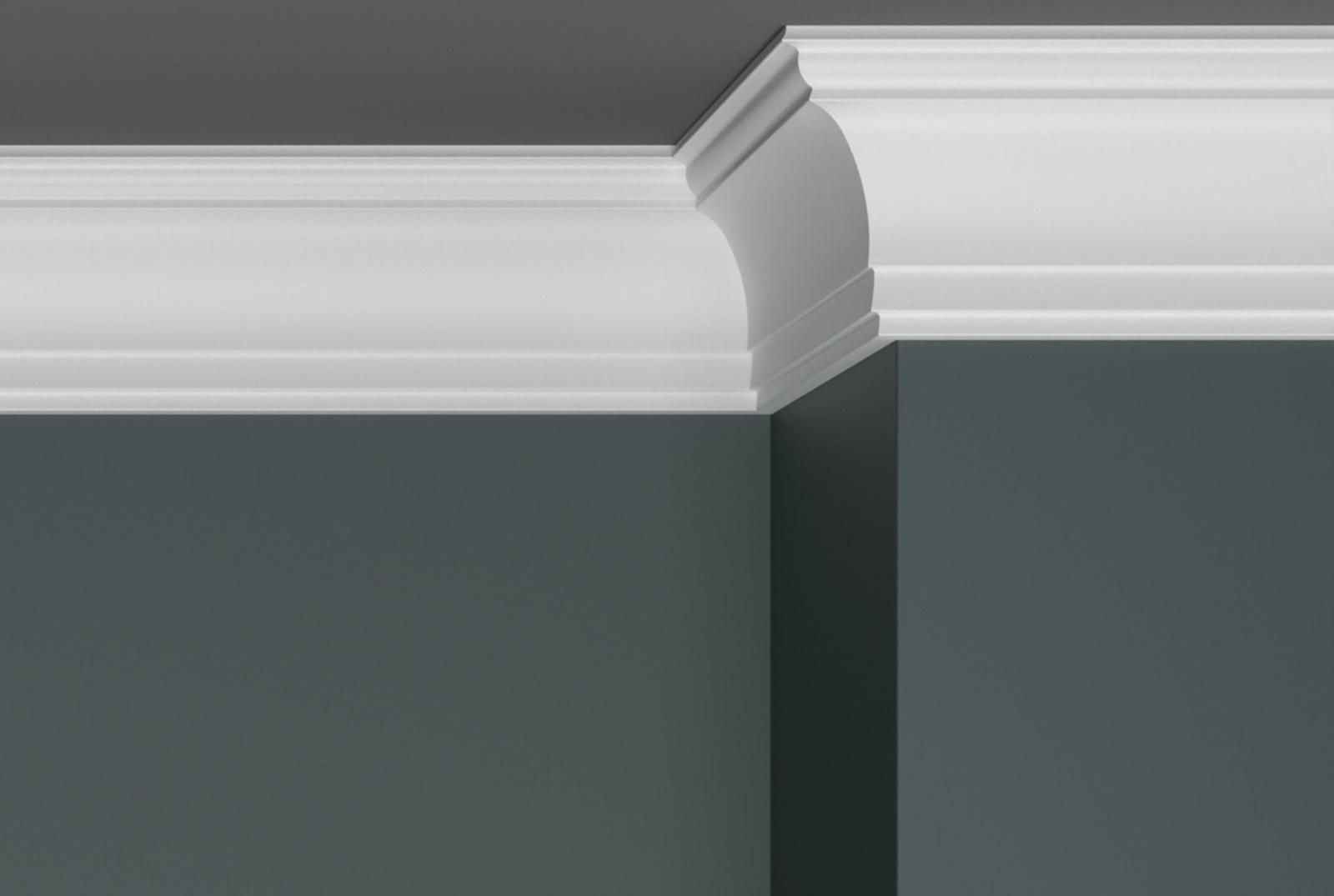 Потолочный плинтус для натяжных потолков N-90 30х80х2000мм