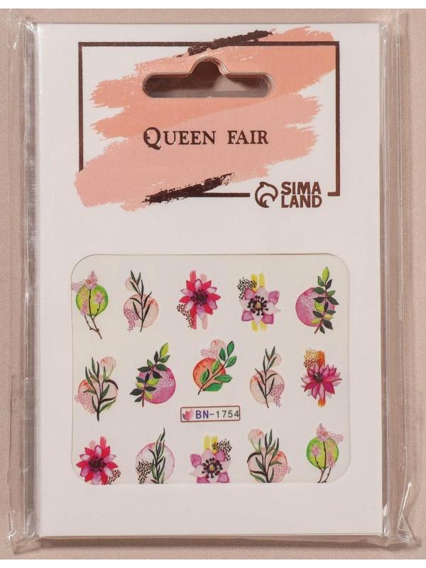 Слайдер - дизайн для ногтей «Японская сакура», фасовка 6 шт