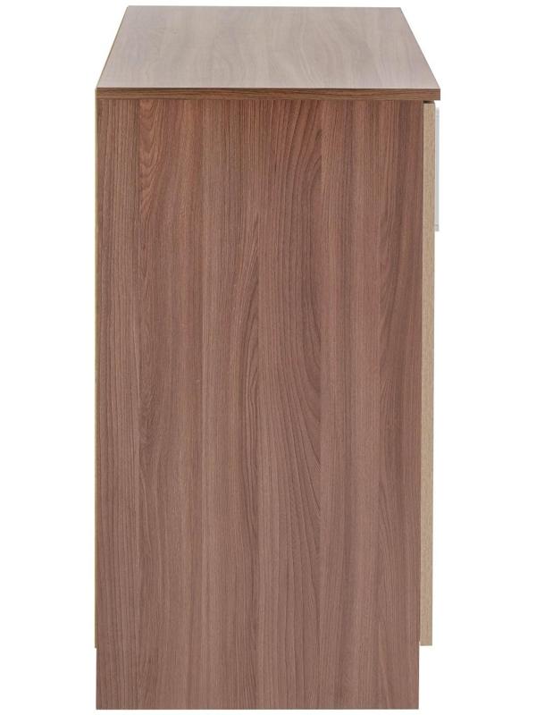 Комод Аура, 820х1000х440, ясень шимо тёмный/светлый