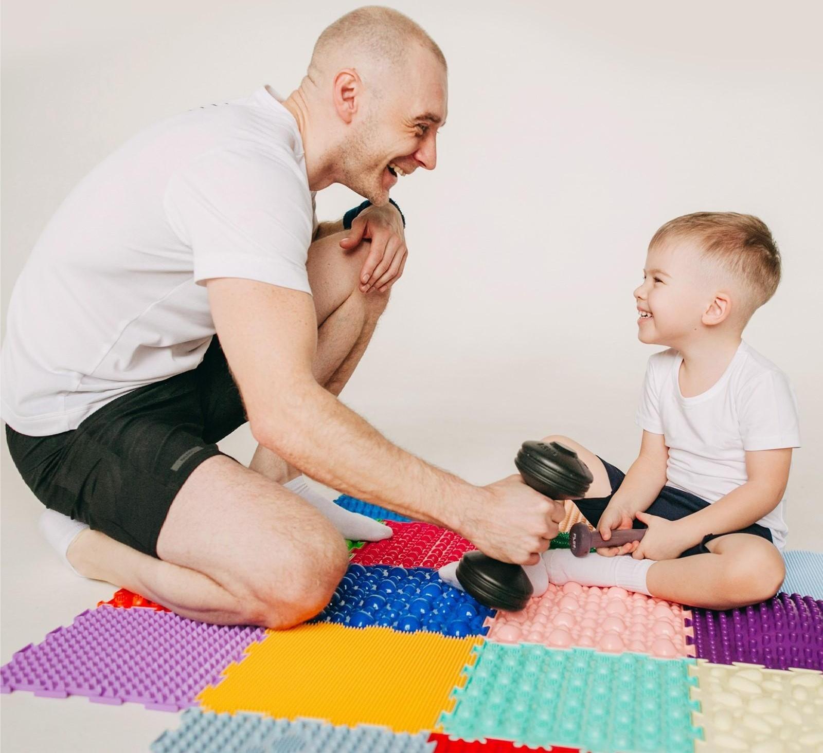 Модульный массажный коврик ОРТОДОН, набор «Богатырь»