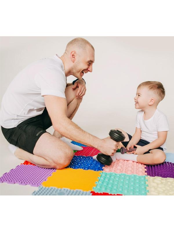 Модульный массажный коврик ОРТОДОН, набор «Богатырь»