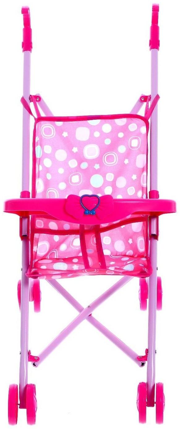 Коляска для кукол, металлический каркас, летняя