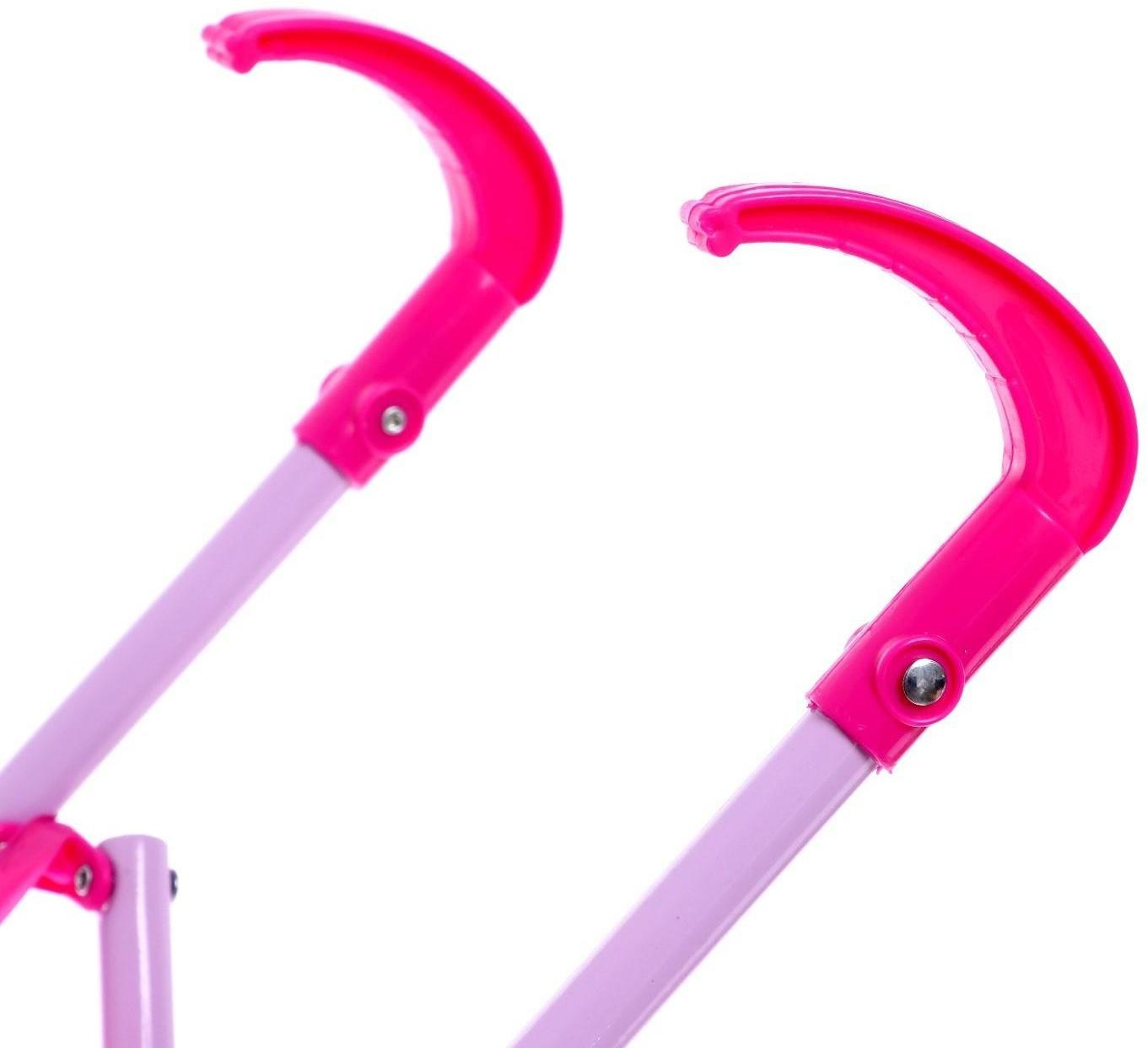 Коляска для кукол, металлический каркас, летняя