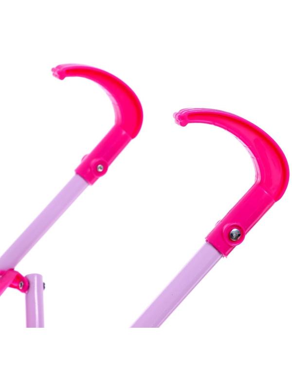 Коляска для кукол, металлический каркас, летняя